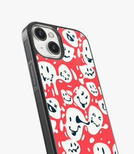 Load image into Gallery viewer, Distorted Smileys Glass Case
