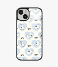 Load image into Gallery viewer, Bowtie Poodle Glass Case
