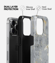 Load image into Gallery viewer, Frosted Gold Vein Glossy Armoured Case

