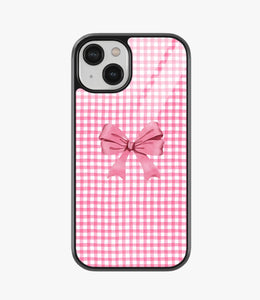 Blush & Bow Glass Case