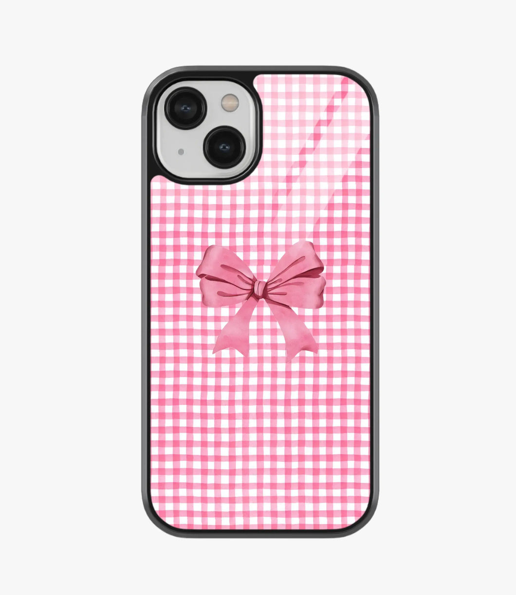 Blush & Bow Glass Case
