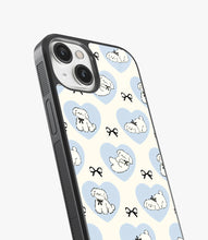Load image into Gallery viewer, Bowtie Poodle Glass Case
