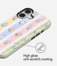 Load image into Gallery viewer, Pastel Bouquet Stripes Glossy Armoured Case
