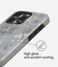 Load image into Gallery viewer, Frosted Gold Vein Glossy Armoured Case
