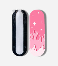 Load image into Gallery viewer, Y2K Fireburst Pink Flame Pop Slider
