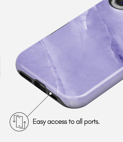 Lavender Quartz Glossy Armoured Case