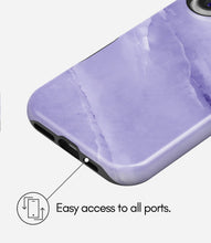 Load image into Gallery viewer, Lavender Quartz Glossy Armoured Case
