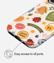 Load image into Gallery viewer, Lady Luck Glossy Armoured Case
