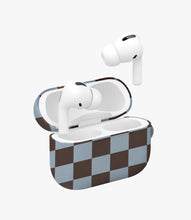 Load image into Gallery viewer, Mocha Sky Checker Glossy Airpod Case
