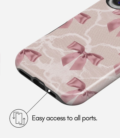 Laced in Love Glossy Armoured Case