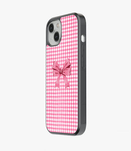 Blush & Bow Glass Case