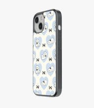 Load image into Gallery viewer, Bowtie Poodle Glass Case
