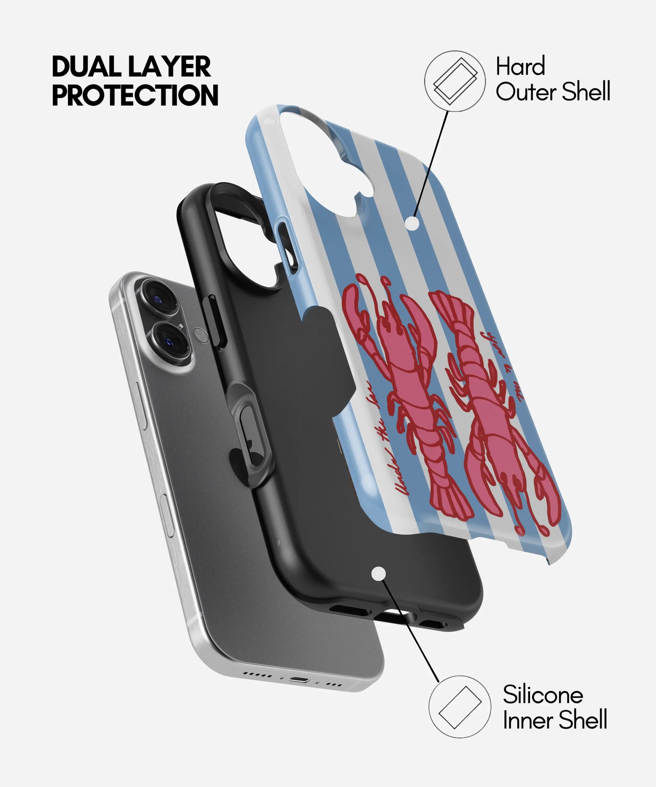 Forever Pair Glossy Armoured Case