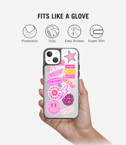 Girly Glamour Stride 2.0 Clear Phone Case