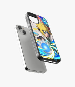 Minato Namikaze Glass Phone Case