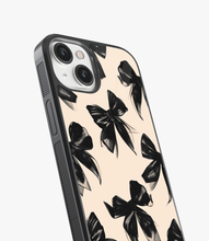 Load image into Gallery viewer, Vintage Noir Bow Glass Case
