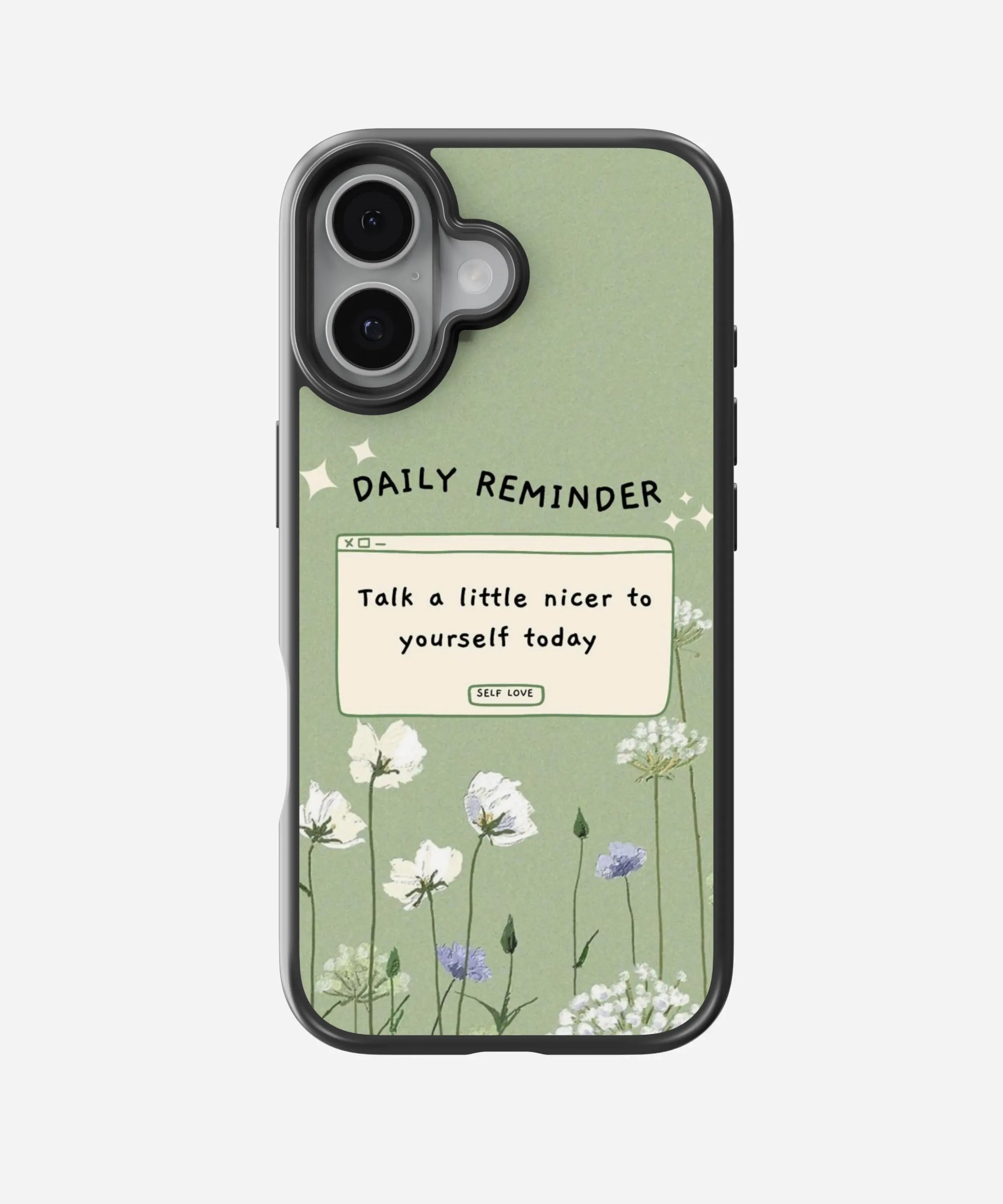 Nicer To Yourself Hybrid Matte Case