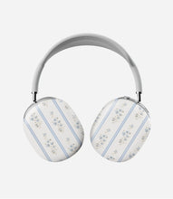 Load image into Gallery viewer, Blue Cottage Stripes Glossy Airpods Max Case
