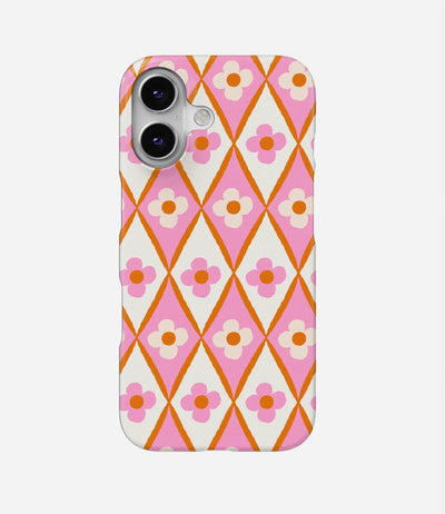 Harlequin Bloom Hard Case