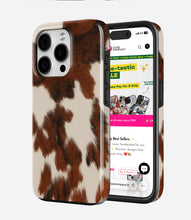 Load image into Gallery viewer, Rustic Moo Glossy Armoured Case
