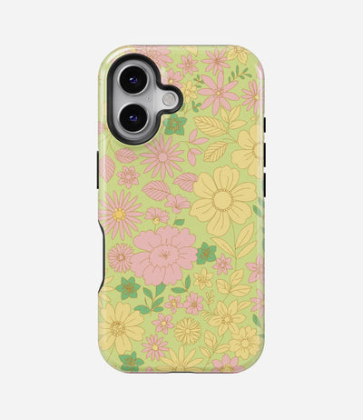 Spring Doodle Garden Glossy Armoured Case