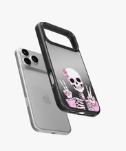 Load image into Gallery viewer, Peace &amp; Bones Luxe Mirror Phone Case
