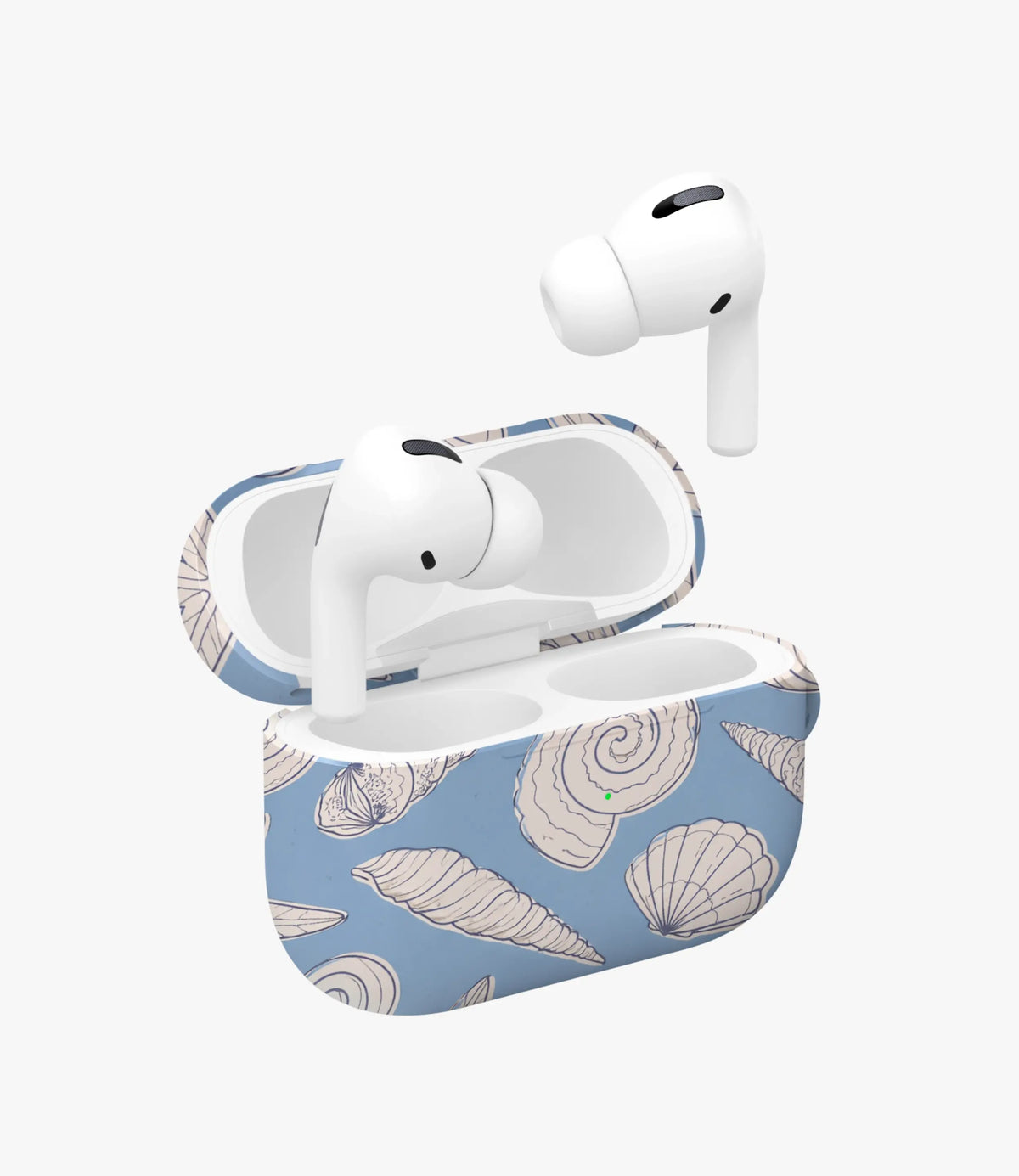 Seaside Sketch Glossy Airpod Case