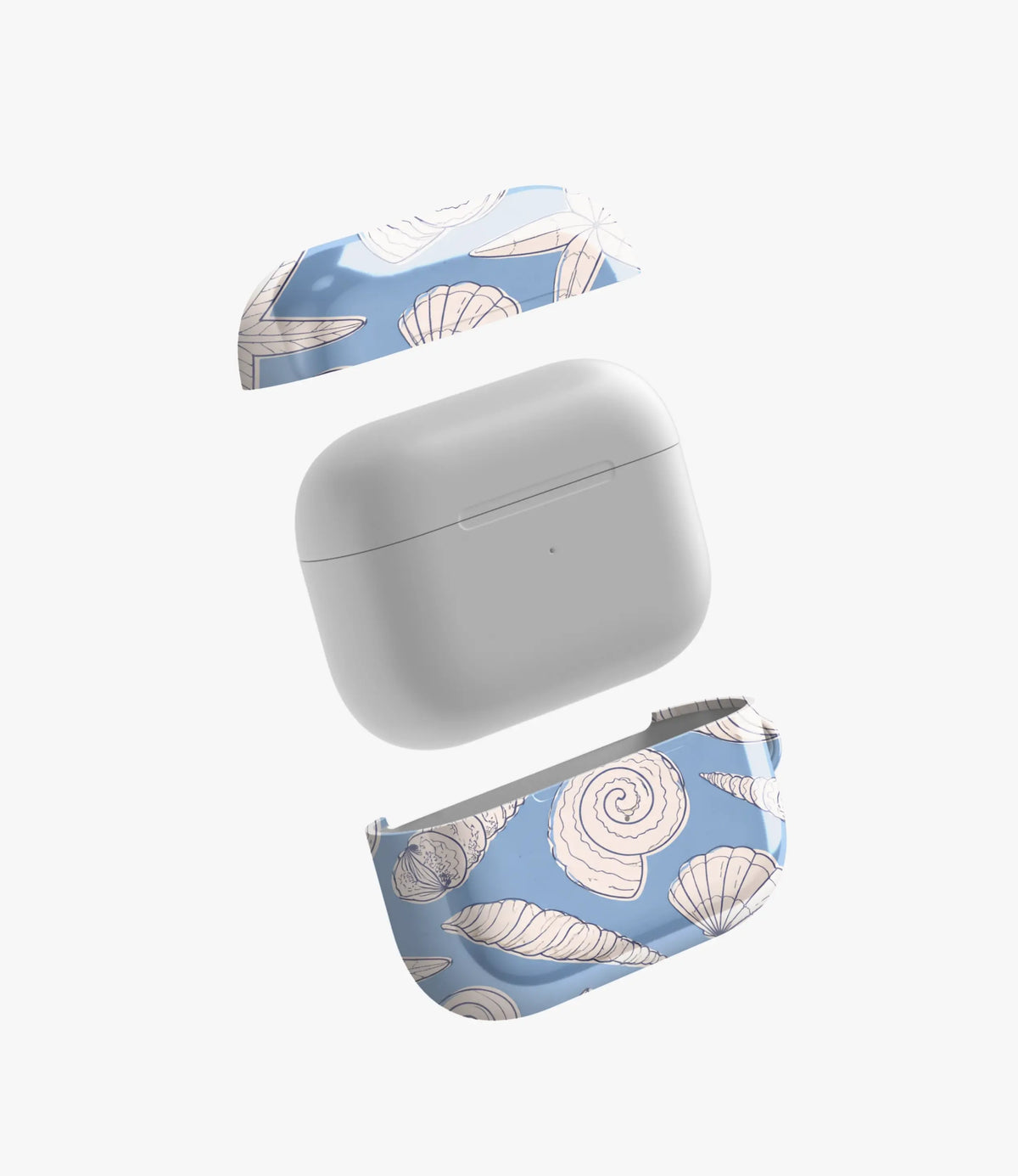 Seaside Sketch Glossy Airpod Case