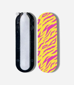 Zebra Pink/Yellow Pop Slider