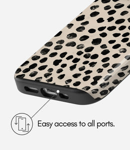 Dot Dash Glossy Armoured Case