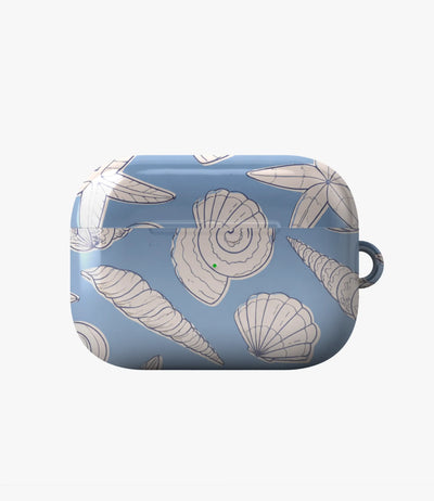 Seaside Sketch Glossy Airpod Case