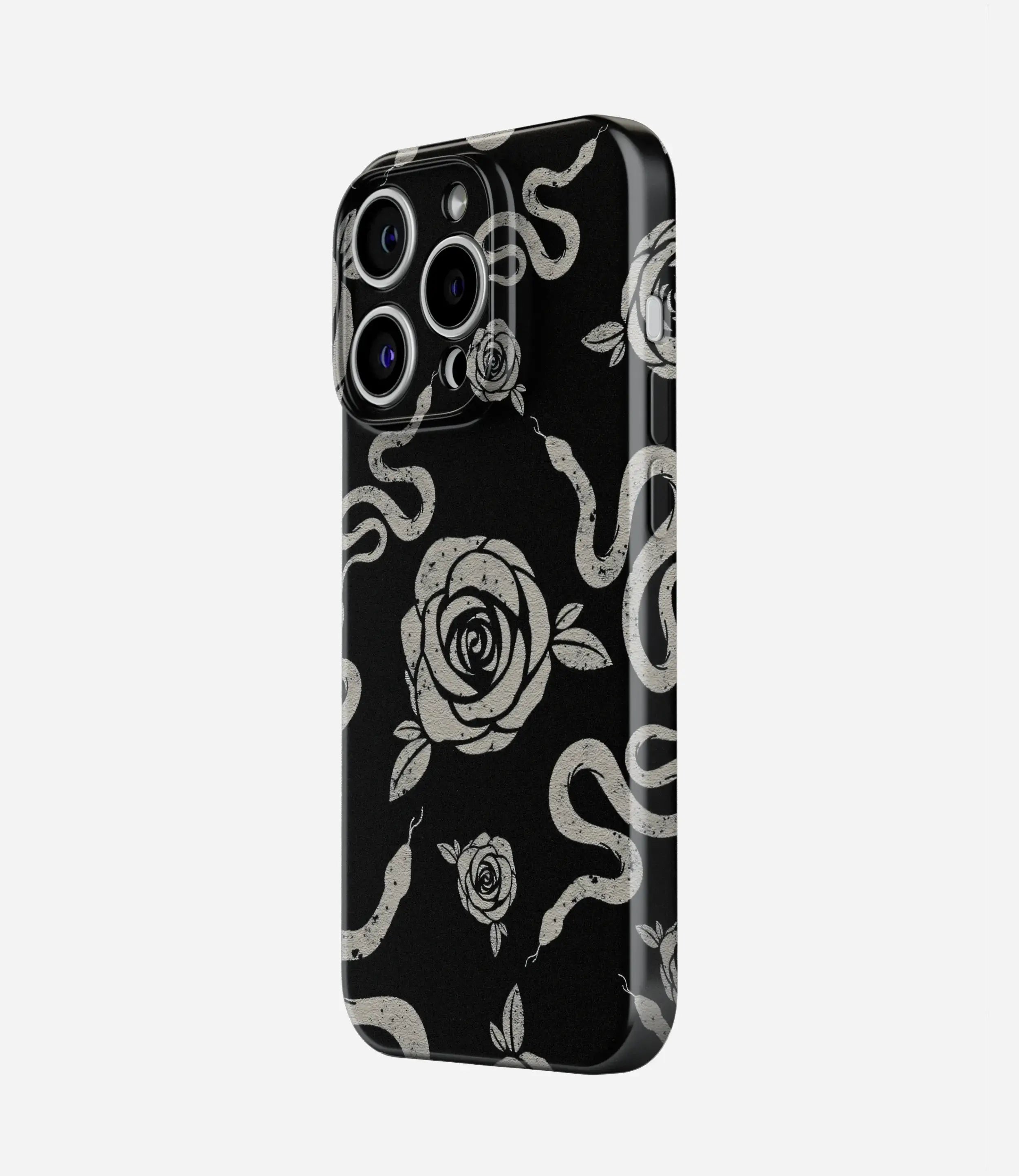 Serpent & Rose Noir Glossy Hard Case