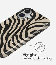 Load image into Gallery viewer, Zebra Luxe Glossy Armoured Case
