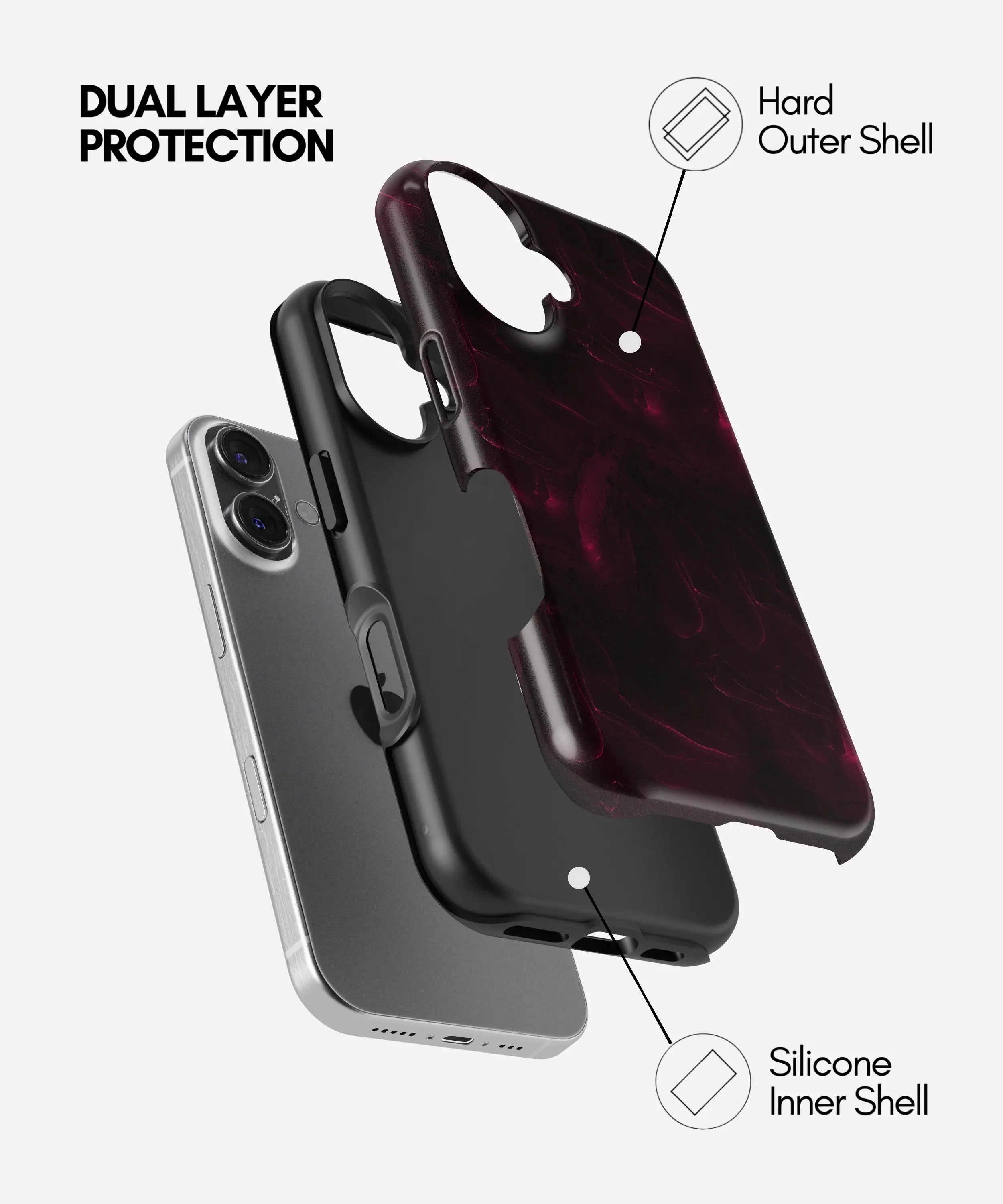 Velvet Abyss Glossy Armoured Case