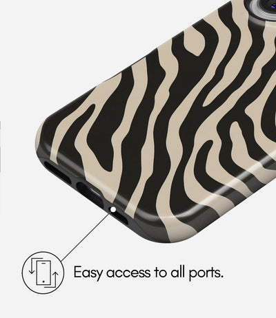 Zebra Luxe Glossy Armoured Case