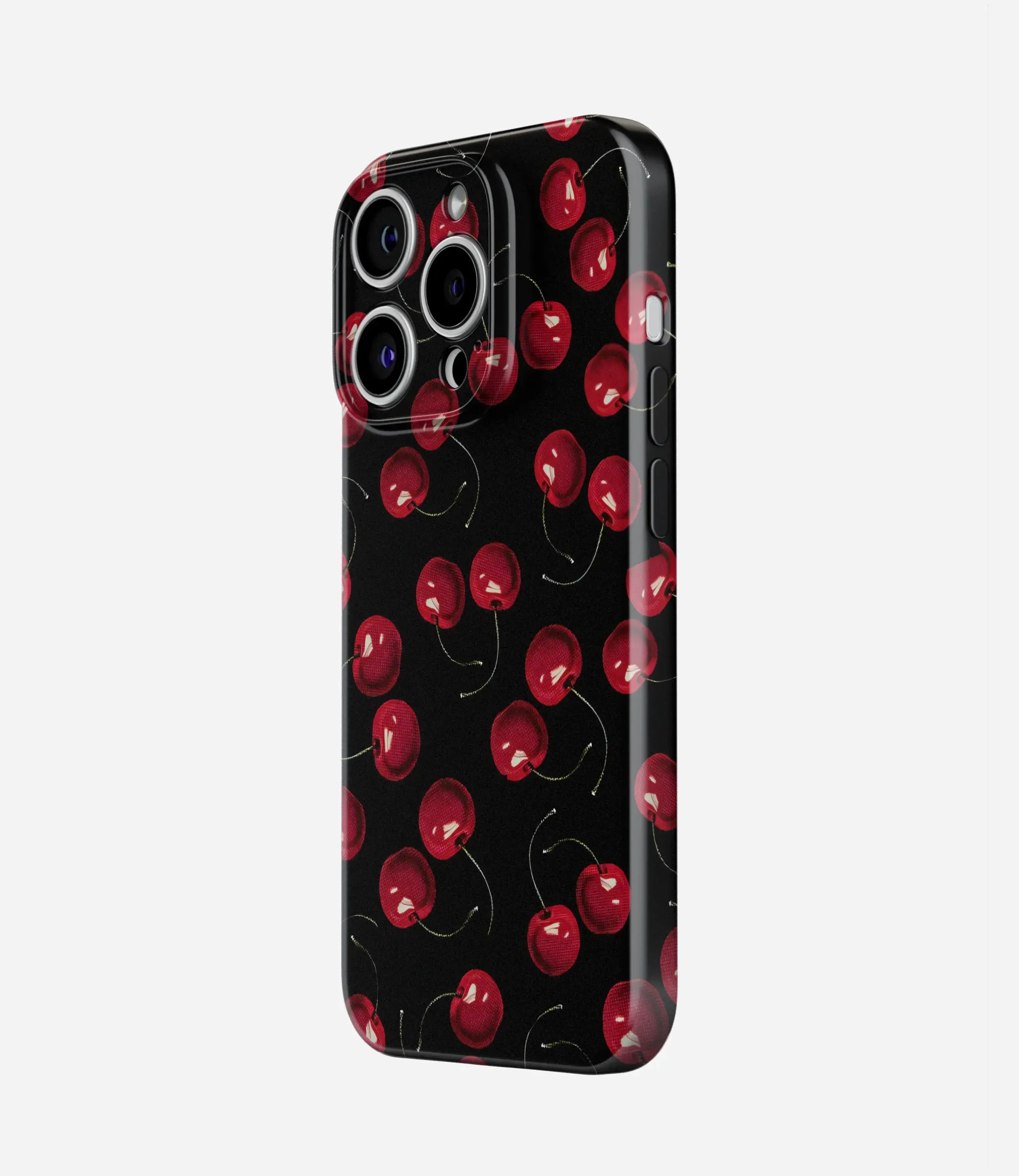 Midnight Cherry Pop Glossy Hard Case