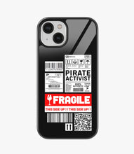 Load image into Gallery viewer, Fragile Pirate Activist Glass Case
