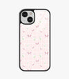Spring Bow Grid Glass Case