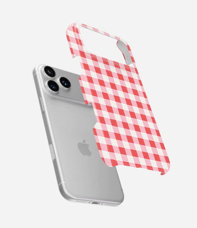 Sunday Gingham SnapFit Matte Case