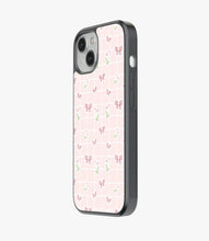 Load image into Gallery viewer, Spring Bow Grid Glass Case
