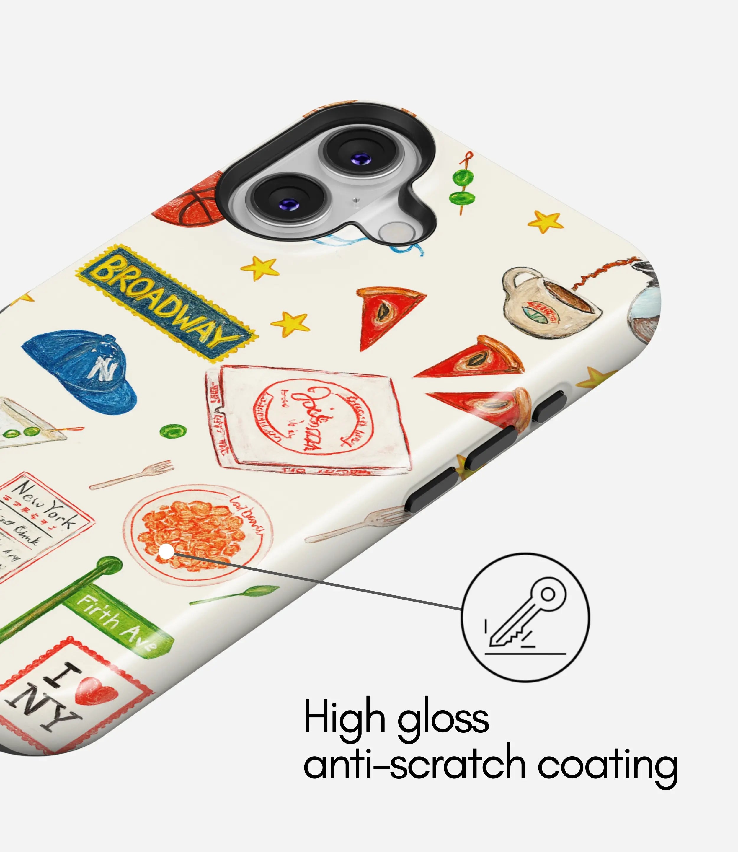 Broadway Lights Glossy Armoured Case