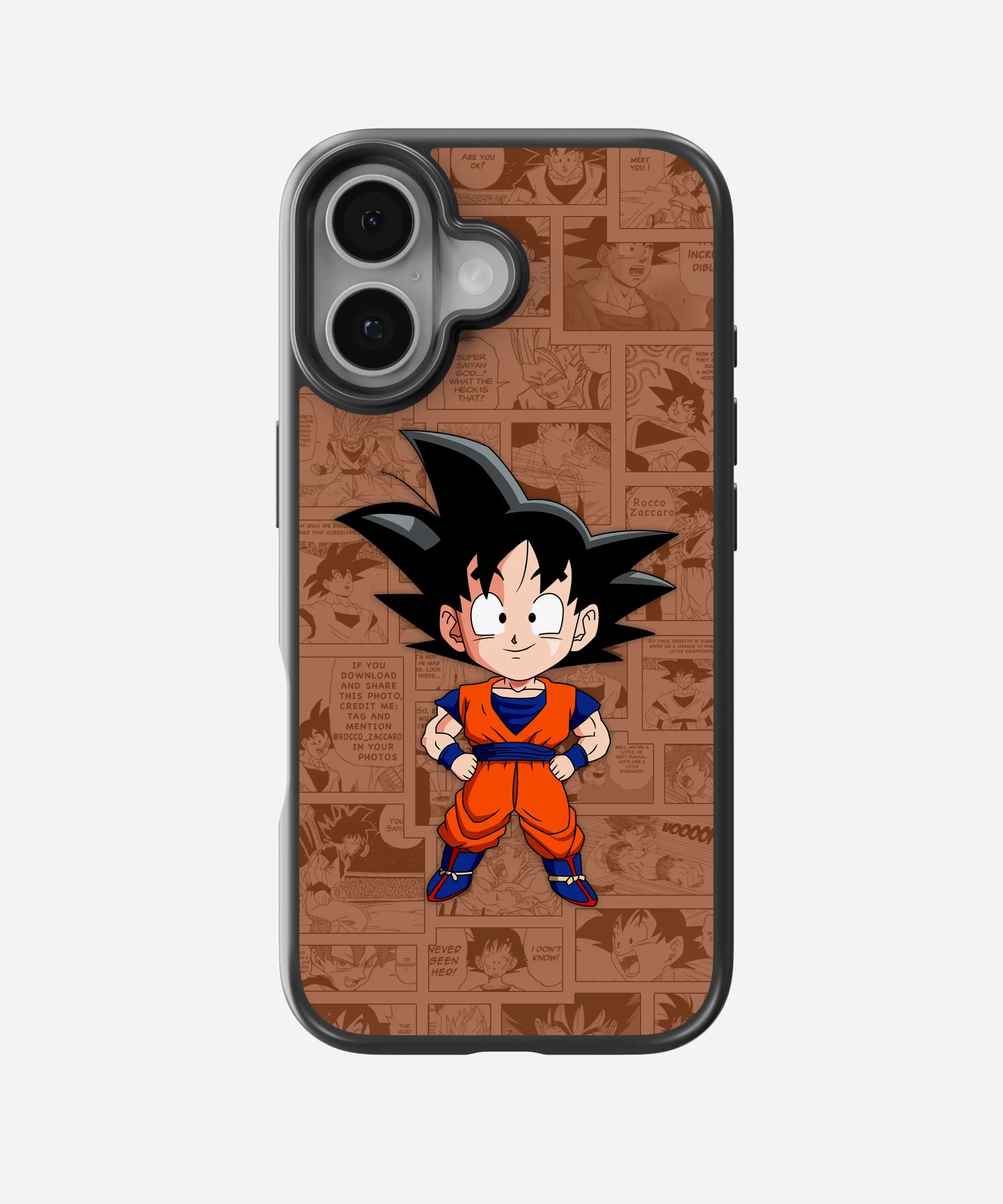 Goku Son Hybrid Phone Case