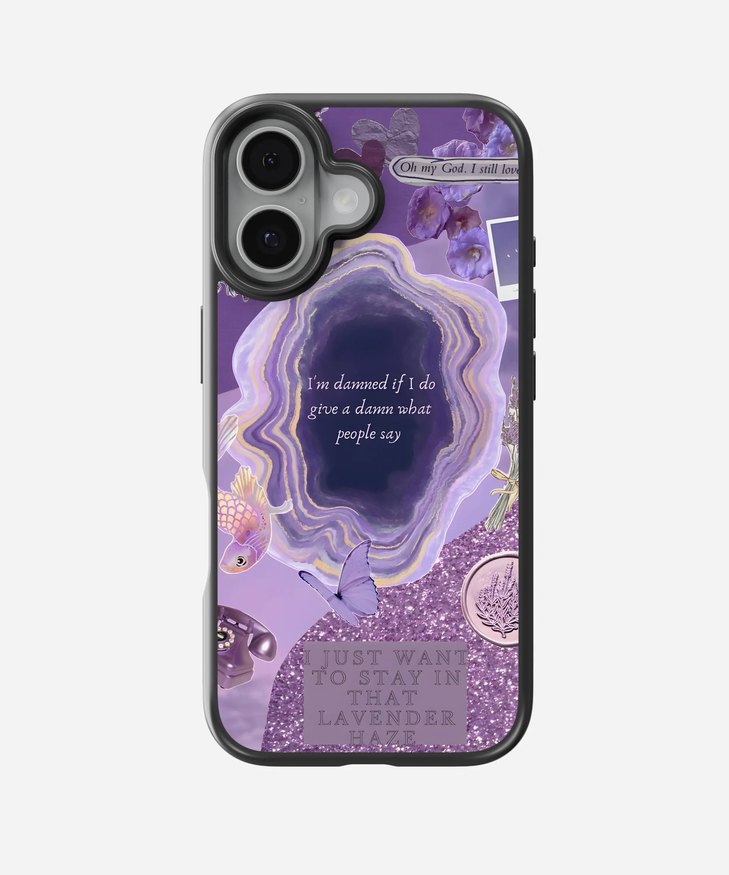 Lavender Haze Hybrid Phone Case