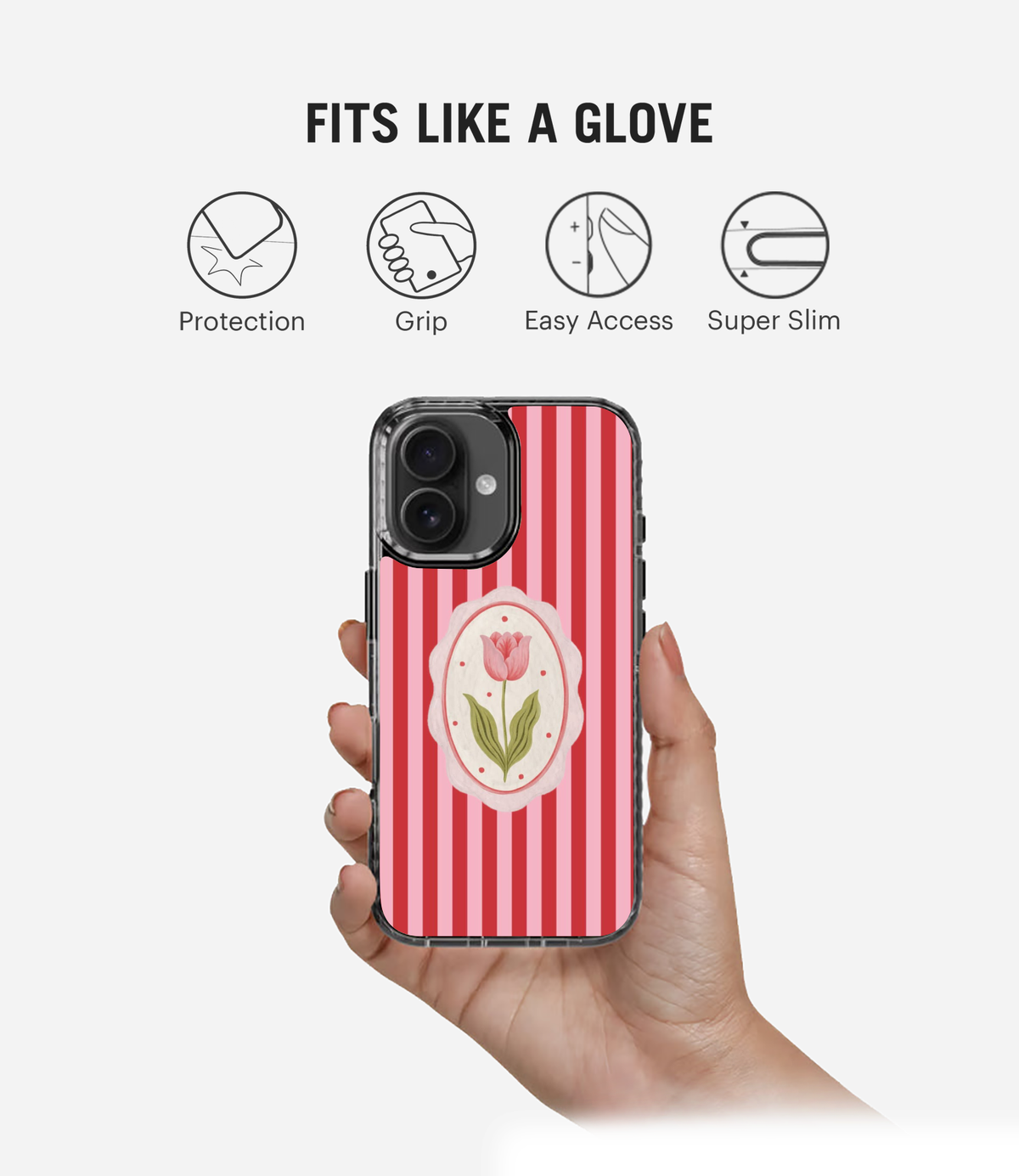 Scarlet Bloom Stride 2.0 Phone Case