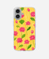 Sunlit Lotus Silicone Phone Case