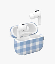 Load image into Gallery viewer, Bluebell Gingham Glossy Airpod Case
