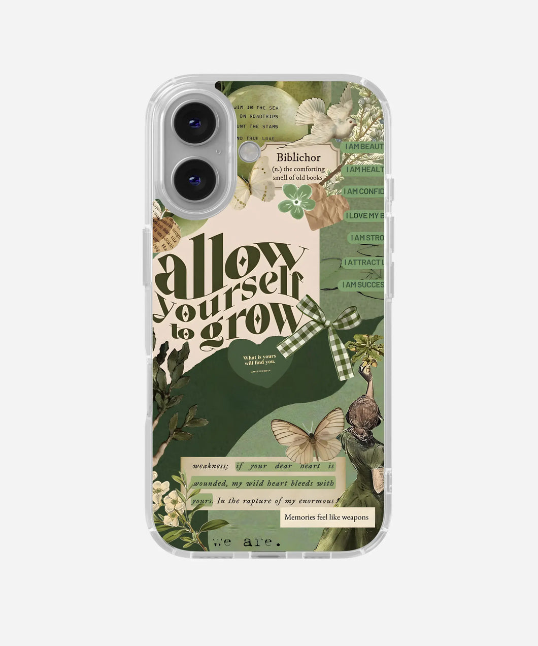 Allow Yourself To Grow Silicone Case