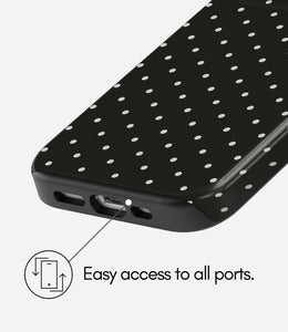 Dot Noir Glossy Armoured Case