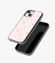 Load image into Gallery viewer, Spring Bow Grid Glass Case
