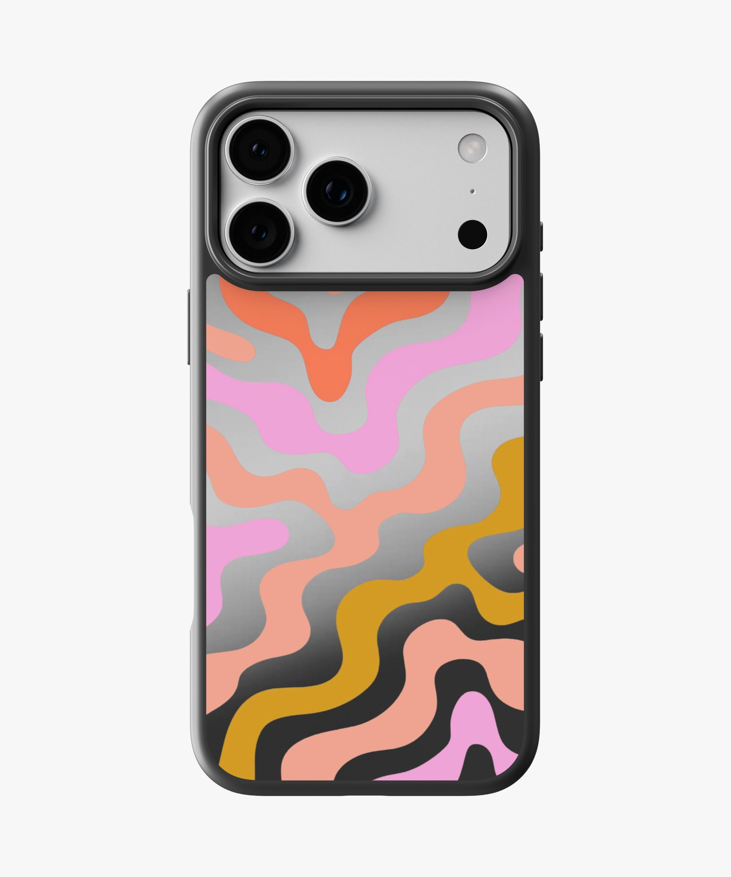 Groovy Wave Pop Luxe Mirror Phone Case